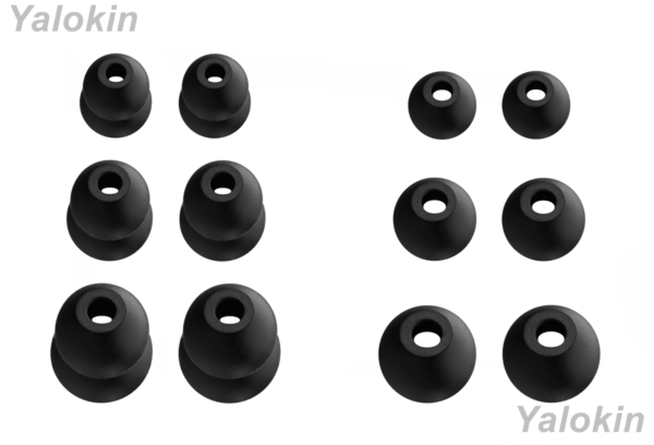 12pcs-Eartips-for-Anker-Soundcore-Life-P3i-P2-and-Dot-2-Black-Earbuds-DF3SZ-324520239442