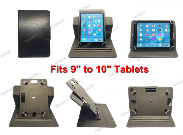 Universal-Rotating-Black-Leather-Stand-Tablet-Folio-Case-Fits-9-to-10-Tablets-222731827754-2