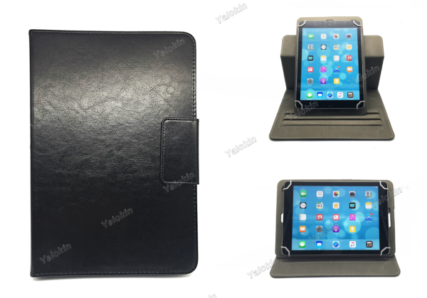 Universal-Rotating-Black-Leather-Stand-Tablet-Folio-Case-Fits-9-to-10-Tablets-222731827754