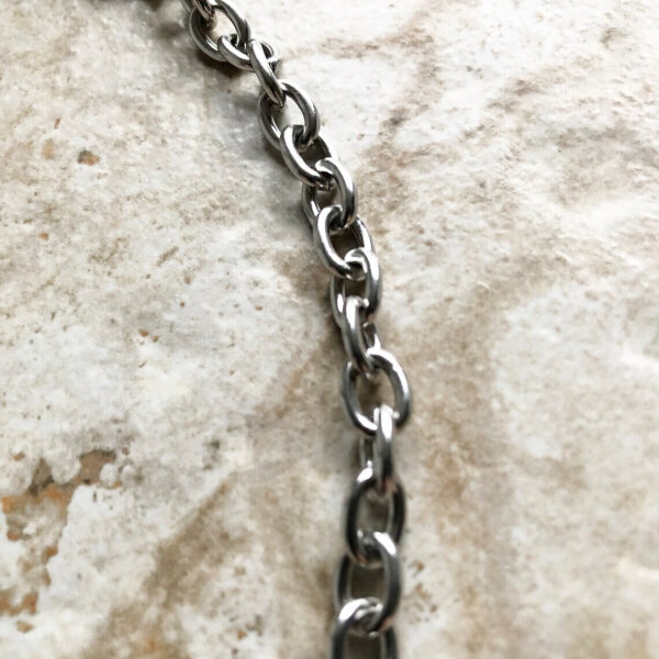 21-Inches-54cm-Fashion-Wallet-Chain-6mm-Double-Rolo-Stainless-Steel-Cable-225577110448-7